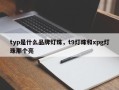 typ是什么品牌灯珠，t9灯珠和xpg灯珠那个亮