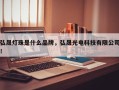 弘晟灯珠是什么品牌，弘晟光电科技有限公司！