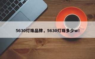 5630灯珠品牌，5630灯珠多少w！