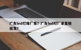 广东led灯珠厂家？广东led灯厂家直销批发？