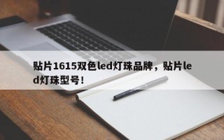 贴片1615双色led灯珠品牌，贴片led灯珠型号！