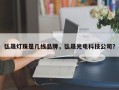 弘晟灯珠是几线品牌，弘晟光电科技公司？