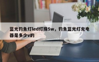 蓝光钓鱼灯led灯珠5w，钓鱼蓝光灯充电器是多少v的