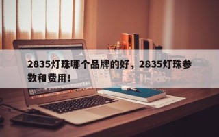 2835灯珠哪个品牌的好，2835灯珠参数和费用！