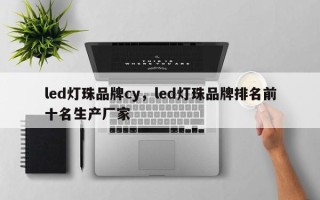 led灯珠品牌cy，led灯珠品牌排名前十名生产厂家