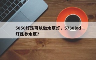 5050灯珠可以做水草灯，5730led灯珠养水草？