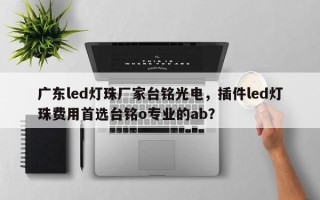 广东led灯珠厂家台铭光电，插件led灯珠费用首选台铭o专业的ab？