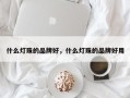 什么灯珠的品牌好，什么灯珠的品牌好用