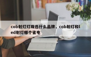 cob射灯灯珠选什么品牌，cob射灯和led射灯哪个省电