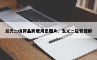 发光二极管品牌费用表图片，发光二极管图解