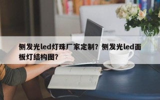 侧发光led灯珠厂家定制？侧发光led面板灯结构图？