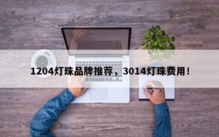 1204灯珠品牌推荐，3014灯珠费用！